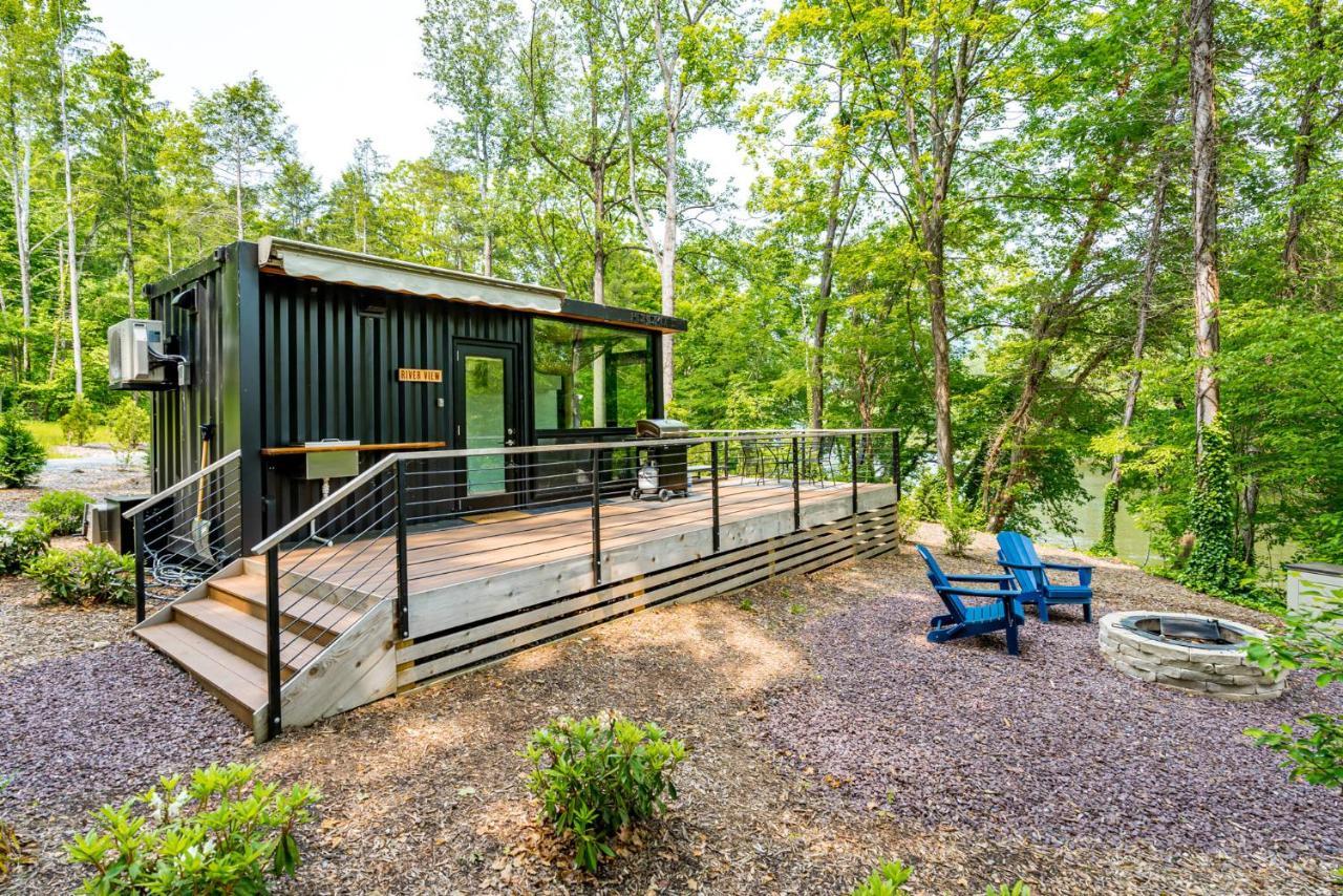 Riverside Tiny Cabin W Hot Tub, Fire Pit, & Kayaks Rileyville Экстерьер фото